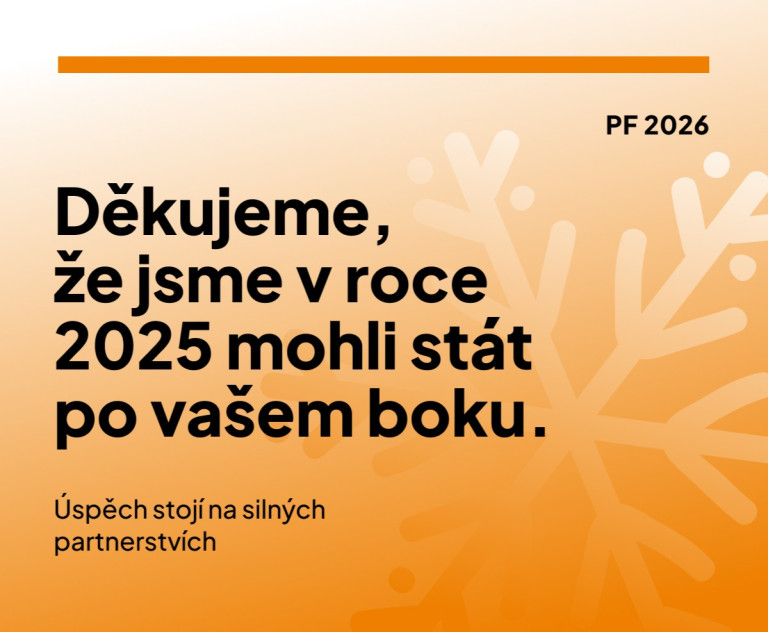 PF 2026: Poděkování za spolupráci v roce 2025